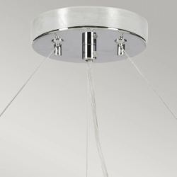Lampa wisząca 76 cm Pearce – 7 źródeł światła – Polerowany chrom DL-PEARCE30-7LT-IV-PC Elstead Lighting