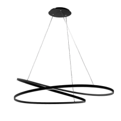 Lampa wisząca DIMM DOUBLE RING 122W + Pilot - zdjęcie produktu