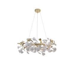 Lampa wisząca LEAF MD2858-6AS-G Zuma Line - zdjęcie produktu
