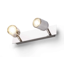 kinkiecik.pl DUBLIN II natynkowa chrom 230V GU10 2x9W IP44 R13378 Rendl light studio