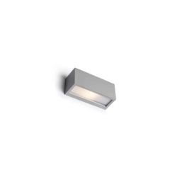 DURANT UP - DOWN ścienna srebrno-szara 230V E27 18W IP54 R12558 Rendl light studio