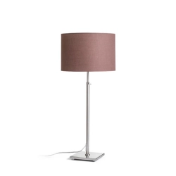 EDIKA stołowa brązowa nikiel mat 230V E27 42W R12665 Rendl light studio - zdjęcie produktu