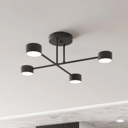 Lampa sufitowa HALO 4 BLACK 1355/4 EMIBIG Lighting - zdjęcie produktu
