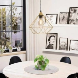 Lampa wisząca złota TARBES 43679 EGLO - zdjęcie produktu
