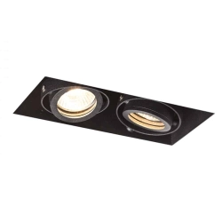 kinkiecik.pl ELECTRA II czarna 230V GU10 2x50W R12053 Rendl light studio