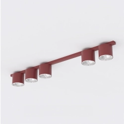 Lampa sufitowa NANO 5 BURGUNDY 1697/5 EMIBIG - zdjęcie produktu