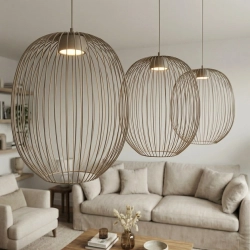 Lampa wisząca MANTRA 3 MOKKA 1701/3 EMIBIG - zdjęcie dodatkowe 1