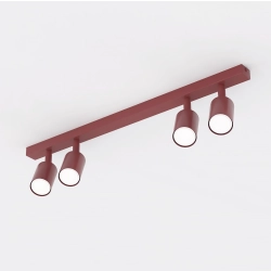 Lampa sufitowa FLASH 4 BURGUNDY 1704/4 EMIBIG - zdjęcie dodatkowe 1