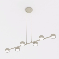 Lampa wisząca MEGARA 6 MOKKA 1707/6 EMIBIG - zdjęcie produktu