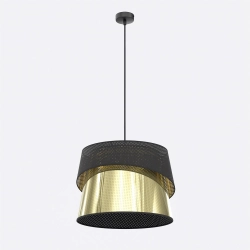 Lampa wisząca CANVA 1 BLACK GOLD 1708/1 EMIBIG - zdjęcie dodatkowe 1