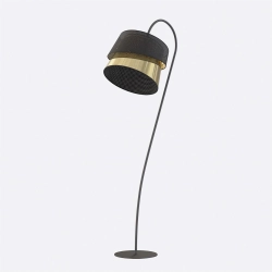 Lampa podłogowa CANVA LP1 BLACK GOLD 1708/LP1 EMIBIG - zdjęcie produktu