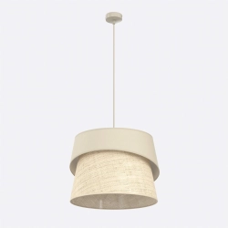 Lampa wisząca CANVA 1 MOKKA RATTAN 1712/1 EMIBIG - zdjęcie dodatkowe 1