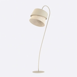 Lampa podłogowa CANVA LP1 MOKKA RATTAN 1712/LP1 EMIBIG - zdjęcie produktu