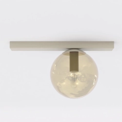Lampa sufitowa FIT 1 MOKKA AMBER 1714/1 EMIBIG - zdjęcie produktu