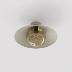 Lampa sufitowa MONO 1S PLAFON MOKKA AMBER 1718/1S EMIBIG - zdjęcie dodatkowe 1