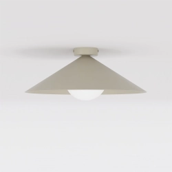 Lampa sufitowa MONO 1M PLAFON MOKKA OPAL 1719/1M EMIBIG - zdjęcie produktu