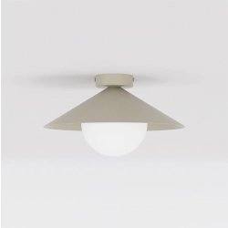 Lampa sufitowa MONO 1S PLAFON MOKKA OPAL 1719/1S EMIBIG - zdjęcie produktu