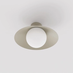 Lampa sufitowa MONO 1S PLAFON MOKKA OPAL 1719/1S EMIBIG - zdjęcie dodatkowe 1