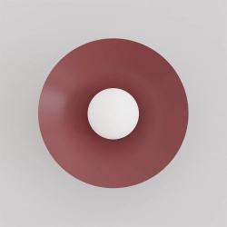 Kinkiet MONO K1M BURGUNDY OPAL 1720/K1M EMIBIG - zdjęcie dodatkowe 1