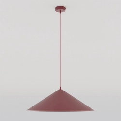 Lampa wisząca MONO 1L BURGUNDY OPAL 1725/1L EMIBIG - zdjęcie produktu