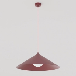 Lampa wisząca MONO 1L BURGUNDY OPAL 1725/1L EMIBIG - zdjęcie dodatkowe 1