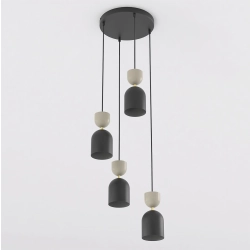 Lampa wisząca GAUDI 4PREM BLACK MOKKA 1738/4PREM EMIBIG - zdjęcie produktu
