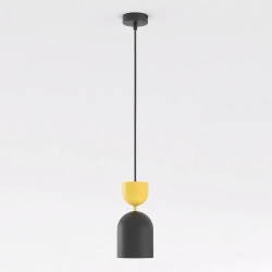 Lampa wisząca GAUDI 1 BLACK ORANGE 1739/1 EMIBIG - zdjęcie produktu