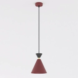 Lampa wisząca KLEVER 1 BURGUNDY BLACK 1740/1 EMIBIG - zdjęcie produktu