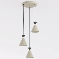 Lampa wisząca KLEVER 3PREM MOKKA BLACK 1741/3PREM EMIBIG - zdjęcie produktu