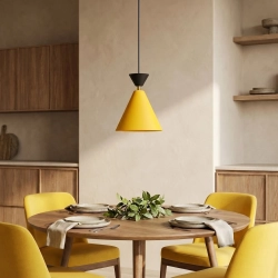 Lampa wisząca KLEVER 1 ORANGE BLACK 1742/1 EMIBIG - zdjęcie dodatkowe 1