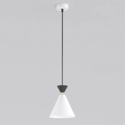 Lampa wisząca KLEVER 1 WHITE BLACK 1743/1 EMIBIG - zdjęcie produktu
