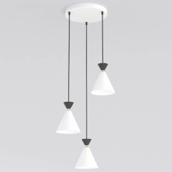 Lampa wisząca KLEVER 3PREM WHITE BLACK 1743/3PREM EMIBIG - zdjęcie produktu