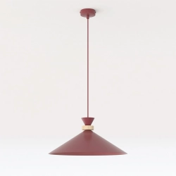 Lampa wisząca OLIVO 1M BURGUNDY 1751/1M EMIBIG - zdjęcie produktu