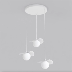 Lampa wisząca FLORA 3PREM WHITE OPAL 1759/3 EMIBIG - zdjęcie produktu