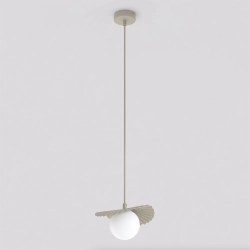 Lampa wisząca FLORA 1 MOKKA OPAL 1760/1 EMIBIG - zdjęcie produktu