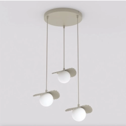Lampa wisząca FLORA 3PREM MOKKA OPAL 1760/3 EMIBIG - zdjęcie produktu