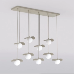 Lampa wisząca FLORA 9 MOKKA OPAL 1760/9 EMIBIG - zdjęcie produktu