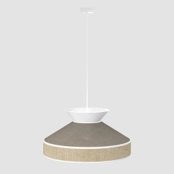 Lampa wisząca SIESTA 1 BROWN 1773/1 EMIBIG - zdjęcie dodatkowe 1