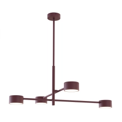 Lampa sufitowa NATSU 4BURGUNDY 1781/4 EMIBIG - zdjęcie produktu