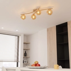 Lampa sufitowa OPUS 4 MOKKA AMBER 1783/4 EMIBIG - zdjęcie dodatkowe 1