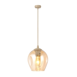 Lampa wisząca ISTAR 1 MOKKA AMBER 1785/1 EMIBIG - zdjęcie produktu