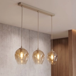 Lampa wisząca ISTAR 3 MOKKA AMBER 1785/3 EMIBIG - zdjęcie dodatkowe 1