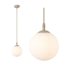 Lampa wisząca COSMO 1 MOKKA OPAL 1790/1 EMIBIG - zdjęcie produktu