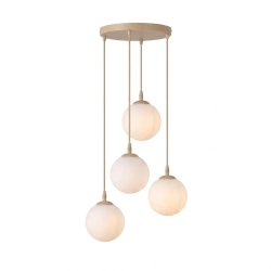 Lampa wisząca COSMO 4PREM MOKKA OPAL 1790/4PREM EMIBIG - zdjęcie produktu