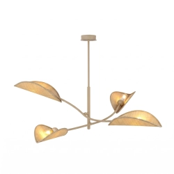 Lampa sufitowa LOTUS 4 MOKKA/RATTAN 1792/4 EMIBIG - zdjęcie produktu