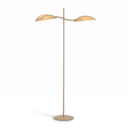Lampa podłogowa LOTUS LP2 MOKKA/RATTAN 1792/LP2 EMIBIG - zdjęcie produktu