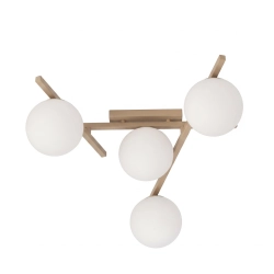 Lampa sufitowa SMART 4 MOKKA OPAL 1793/4 EMIBIG - zdjęcie produktu
