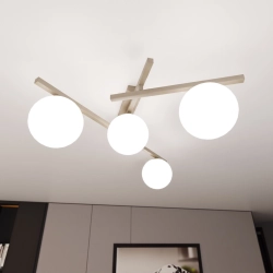 Lampa sufitowa SMART 4 MOKKA OPAL 1793/4 EMIBIG - zdjęcie dodatkowe 1