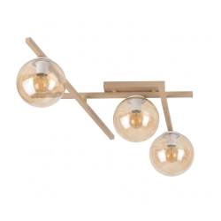 Lampa sufitowa SMART 3 MOKKA AMBER 1794/3 EMIBIG - zdjęcie produktu