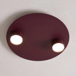 Lampa sufitowa BOLX 2 BURGUNDY 1806/2 EMIBIG - zdjęcie dodatkowe 1